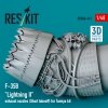 RESKIT RSU48-0413 F-35B Lightning II exhaust nozzle (Short takeoff) for Tamiya kit (3D printed) 1/48